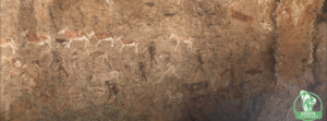 The White Lady Painting Brandberg Damaraland Uis